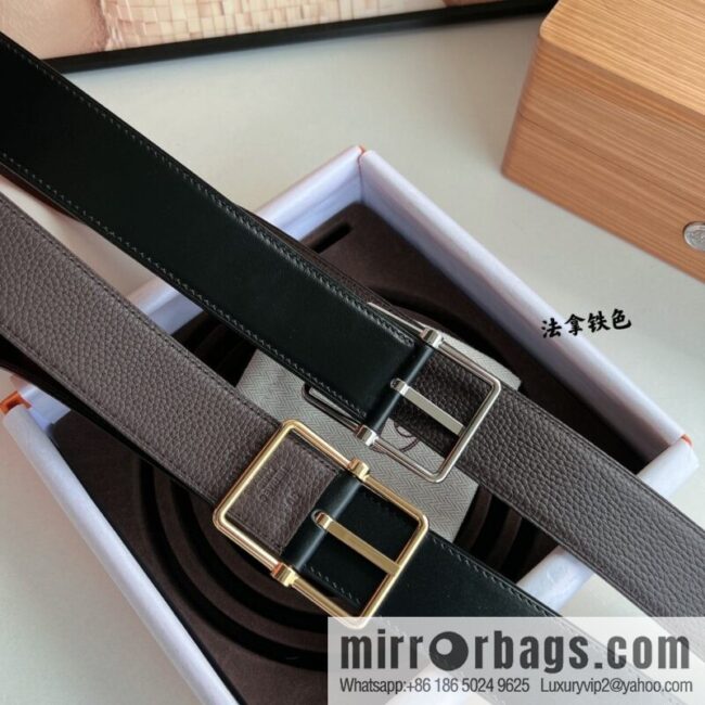 Hermes Hermes 40mm Nathan Double Sided External Belt