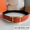 Hermes Nathan 32 PVD Double Sided Belt