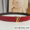 Louis Vuitton, women\'s double-sided belt 30mm