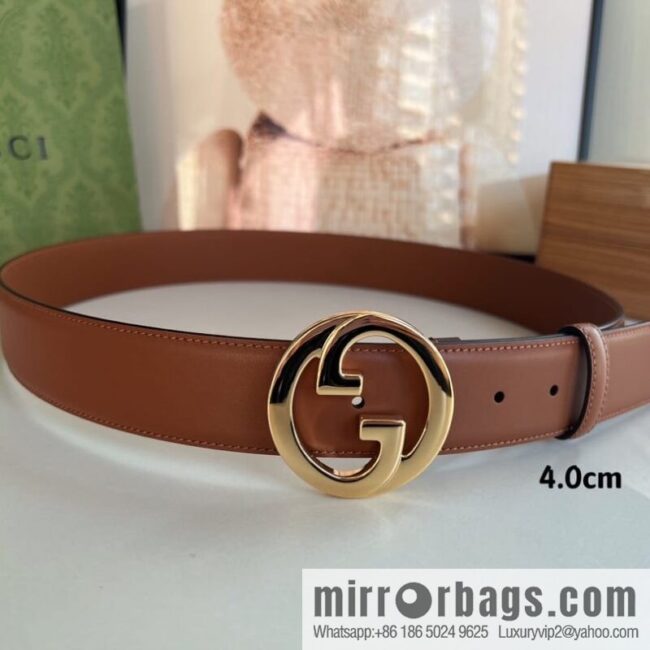 Gucci Blondie series belt 4.0cm