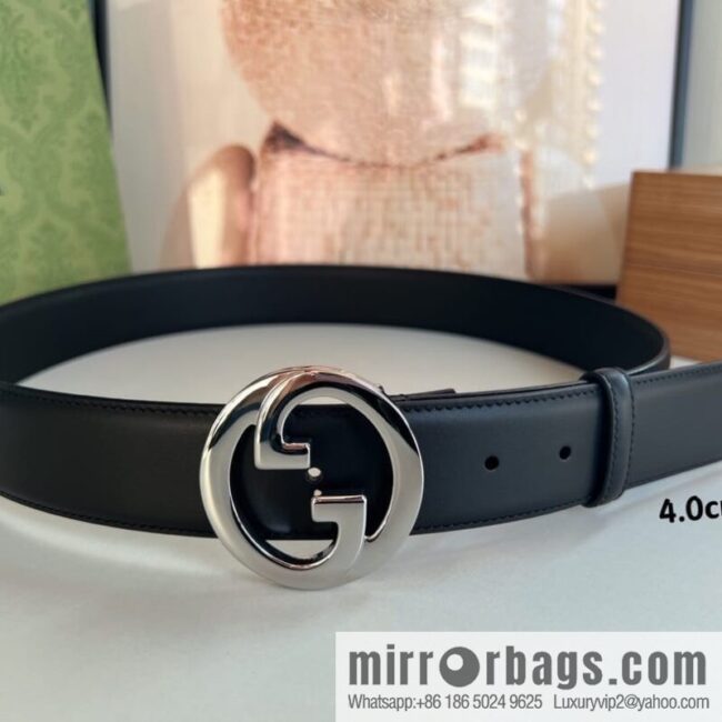 Gucci Blondie series belt 4.0cm