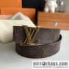 LV/Louis Vuitton 2022 new men\'s 40mm belt