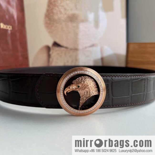 Stefano Ricci (Stephen Law. Nichi) This men\'s belt width is 3.8cm.