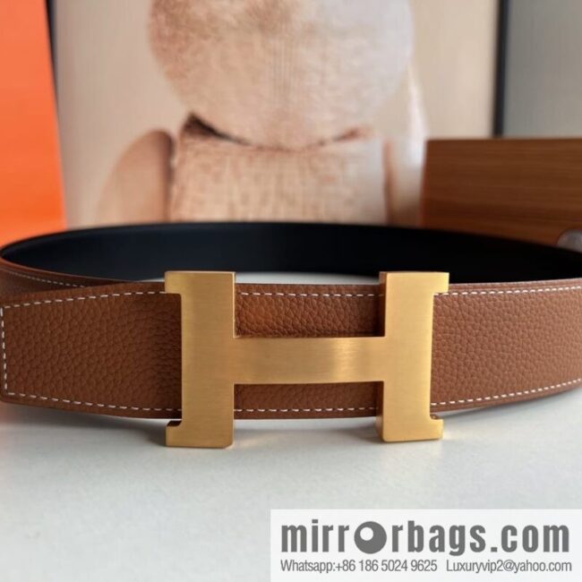 Hermes Hermes, Original Quality Hardware Craft Men\'s 3.8cm Belt