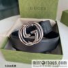 Gucci Gucci, Original Lychee Texture 4.0cm Belt
