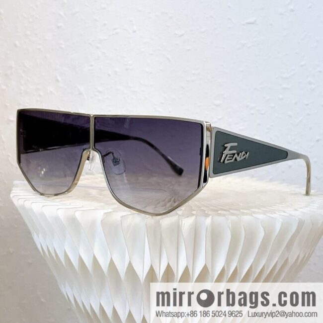 Fendi integrated unisex sunglasses