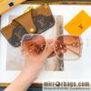 LV Louis Vuitton Square Unisex Sunglasses