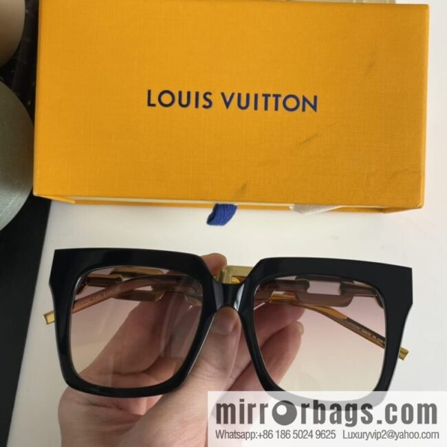 LV Louis Vuitton Large Box Unisex Sunglasses