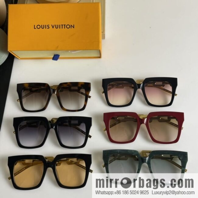 LV Louis Vuitton Large Box Unisex Sunglasses