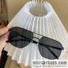 Prada Metal Frame Unisex Sunglasses