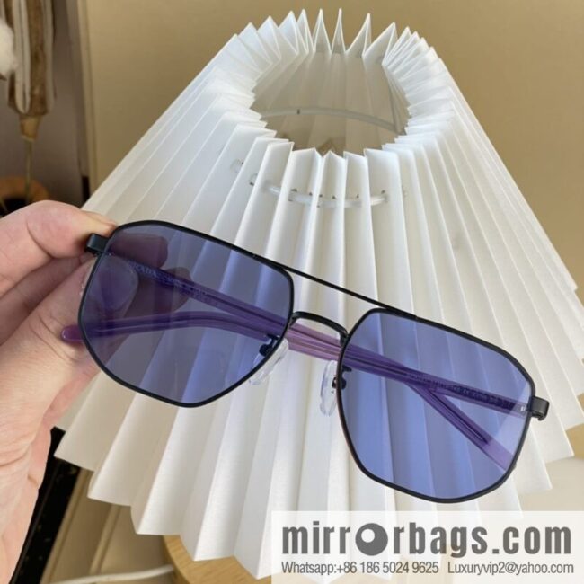 Prada Metal Frame Unisex Sunglasses
