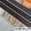 LV/Louis Vuitton, Classic Monogram Dove Double Sided Belt 4.0cm