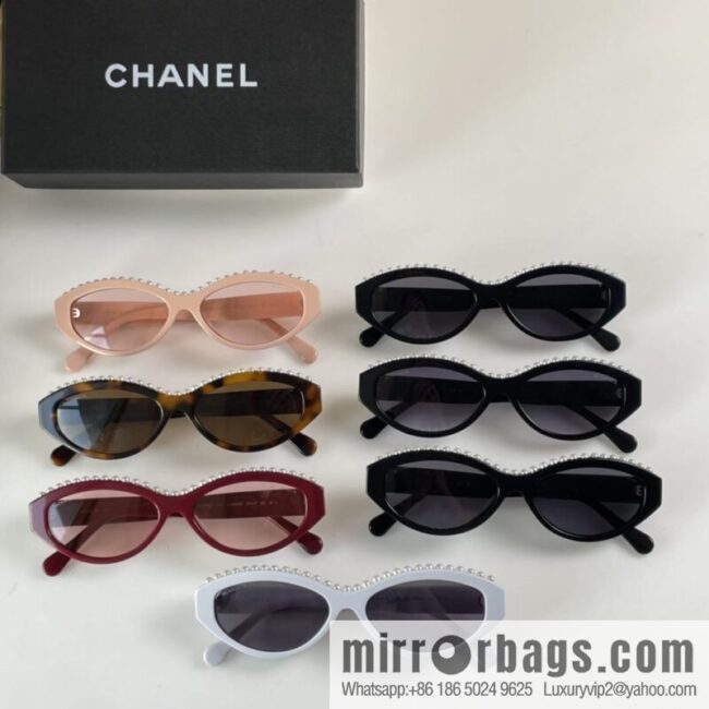 Chanel pearl women\'s sunglasses