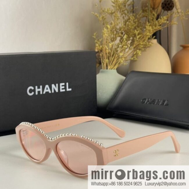 Chanel pearl women\'s sunglasses