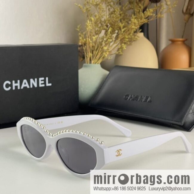 Chanel pearl women\'s sunglasses
