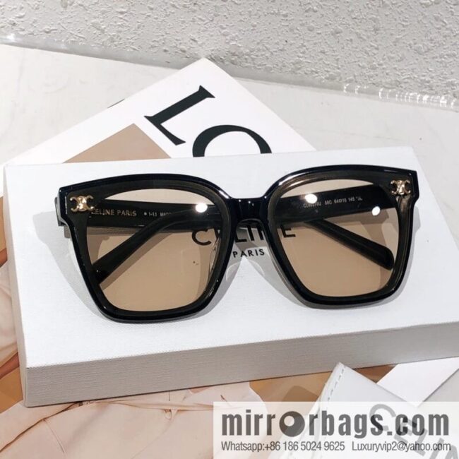 CELINE Celine Arc de Triomphe temple letter logo women\'s sunglasses
