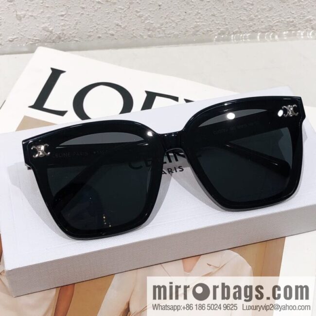 CELINE Celine Arc de Triomphe temple letter logo women\'s sunglasses