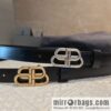BALENCIAGA Balenciaga, Ladies 2.5cm Lock BB Belt