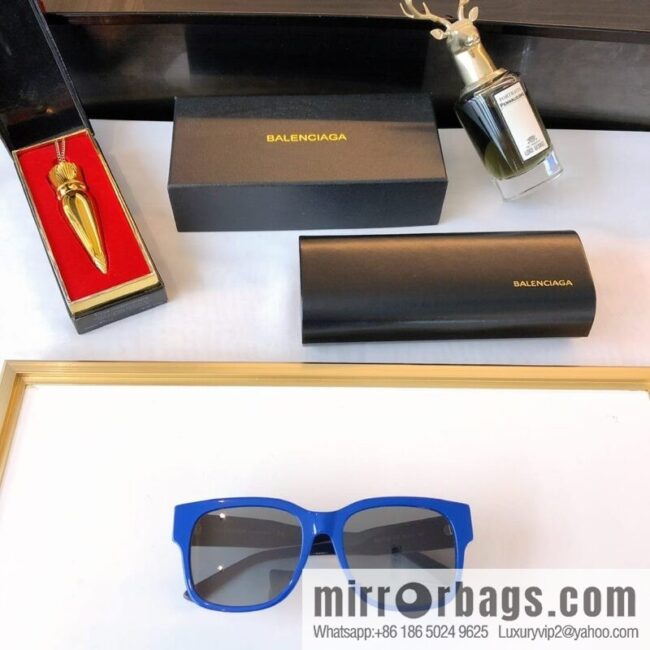 BALENCIAGA Balenciaga men\'s and women\'s same frame sunglasses