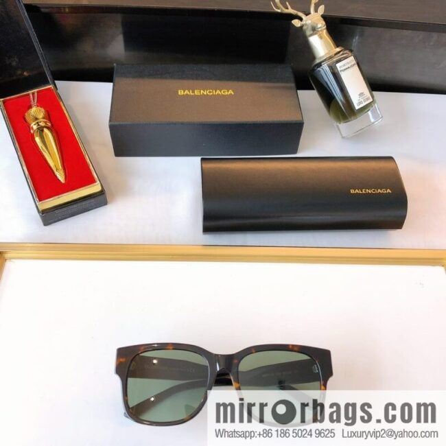 BALENCIAGA Balenciaga men\'s and women\'s same frame sunglasses
