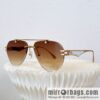 MAYBACH Maybach rimless oval sunglasses