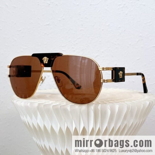 VERSACE Versace Head Logo Men\'s Sunglasses