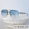LV Louis Vuitton Half Frame Unisex Sunglasses