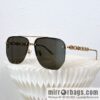 LV Louis Vuitton Half Frame Unisex Sunglasses