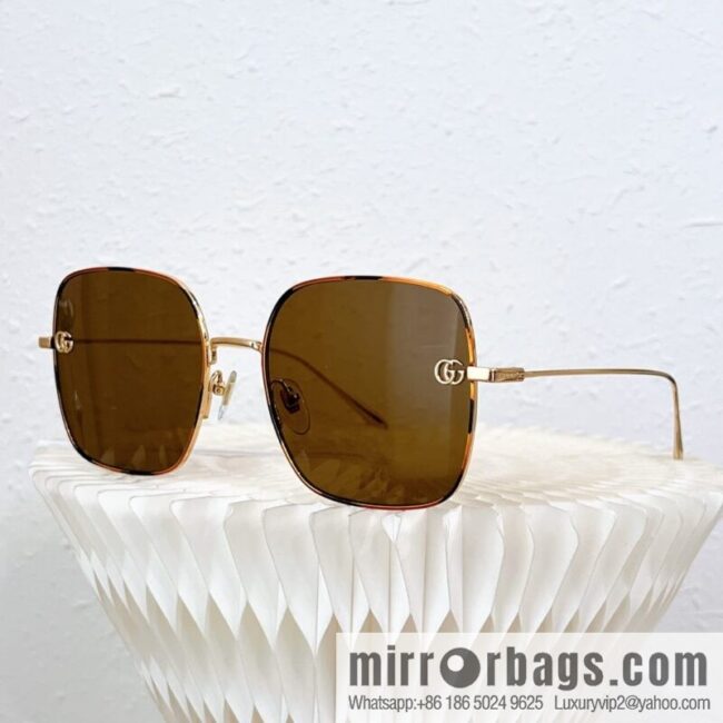 GUCCI Gucci Metal Box Unisex Sunglasses