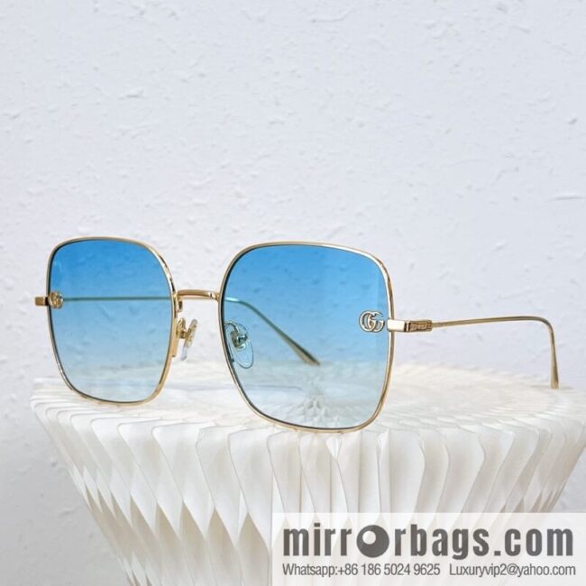 GUCCI Gucci Metal Box Unisex Sunglasses