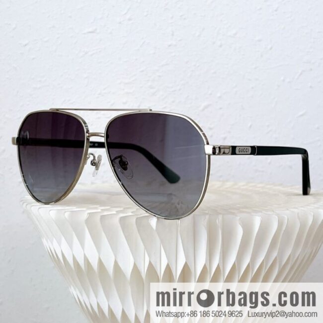 GUCCI Gucci Metal Toad Frame Unisex Sunglasses