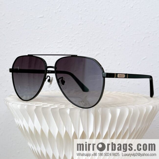 GUCCI Gucci Metal Toad Frame Unisex Sunglasses