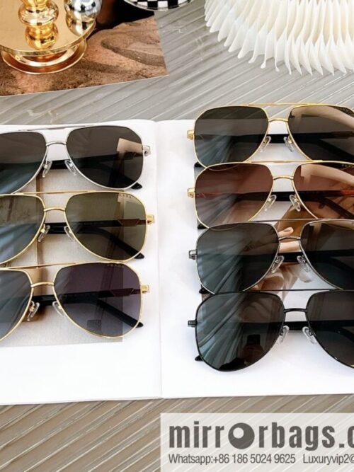 PRADA Metal Irregular Frame Men\'s Sunglasses