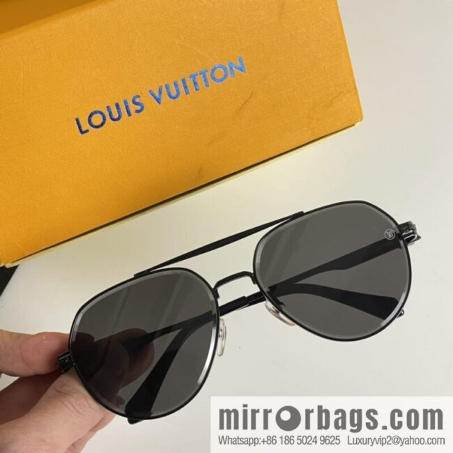 LV Louis Vuitton Classic Toad Mirror Sunglasses