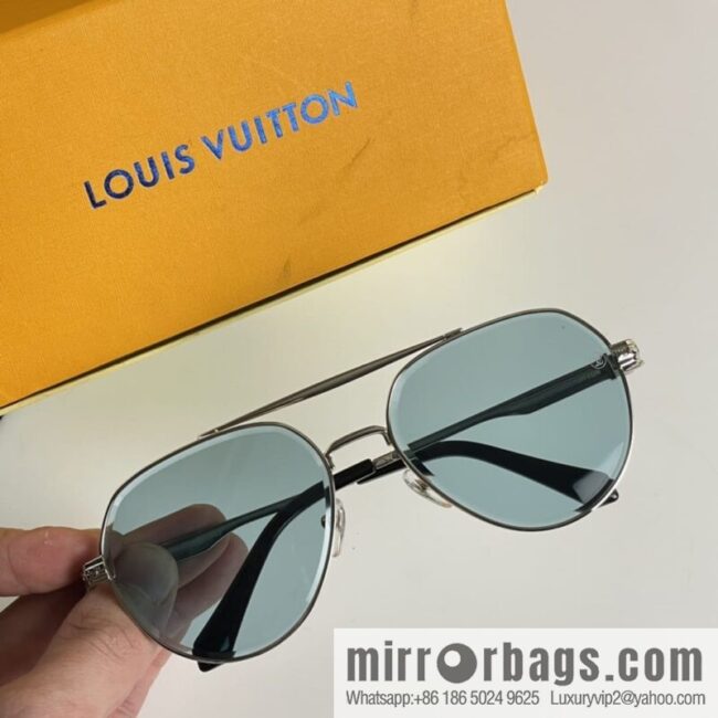 LV Louis Vuitton Classic Toad Mirror Sunglasses