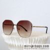 Chanel irregular frame unisex sunglasses