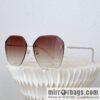 Chanel irregular frame unisex sunglasses