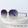 Chanel irregular frame unisex sunglasses