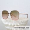 Chanel irregular frame unisex sunglasses