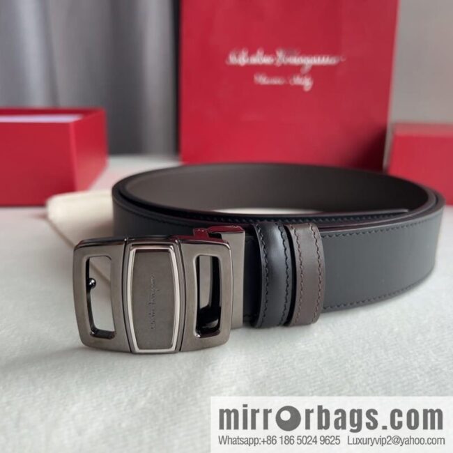 FERRAGAMO Ferragamo, high-quality men\'s 3.5cm belt