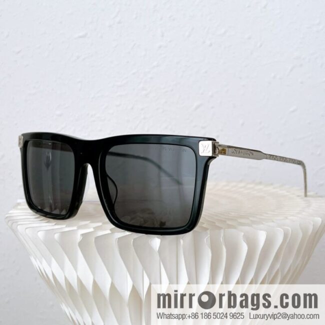 LV Louis Vuitton Square Unisex Sunglasses