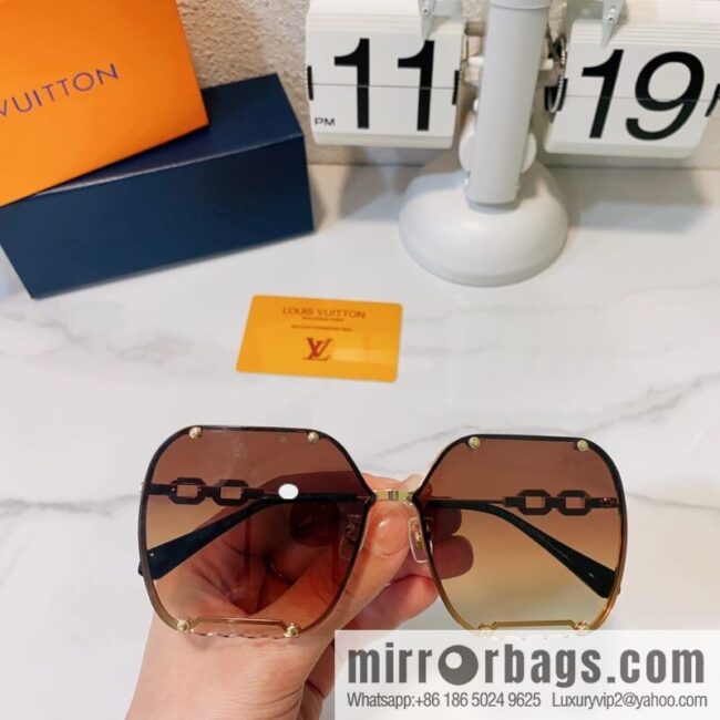 LV Louis Vuitton Large Frame Women\'s Sunglasses