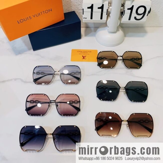 LV Louis Vuitton Large Frame Women\'s Sunglasses