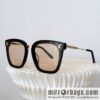 CELINE Celine Arc de Triomphe temple letter logo square sunglasses