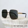 LV Louis Vuitton Metal Large Frame Unisex Sunglasses