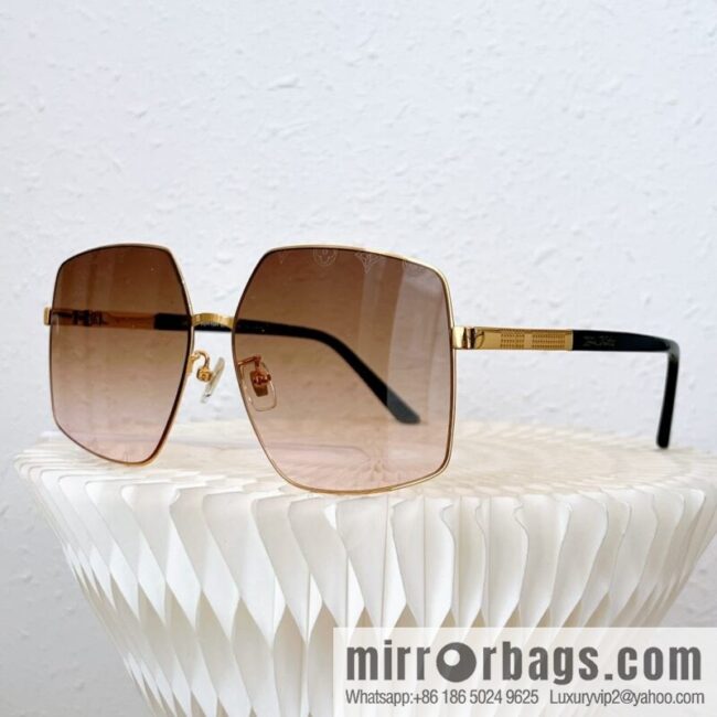LV Louis Vuitton Metal Large Frame Unisex Sunglasses