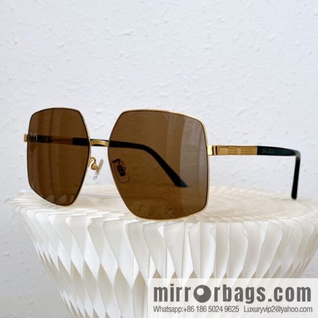 LV Louis Vuitton Metal Large Frame Unisex Sunglasses