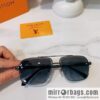 LV Louis Vuitton square unisex sunglasses