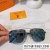 LV Louis Vuitton square unisex sunglasses