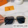 LV Louis Vuitton square unisex sunglasses